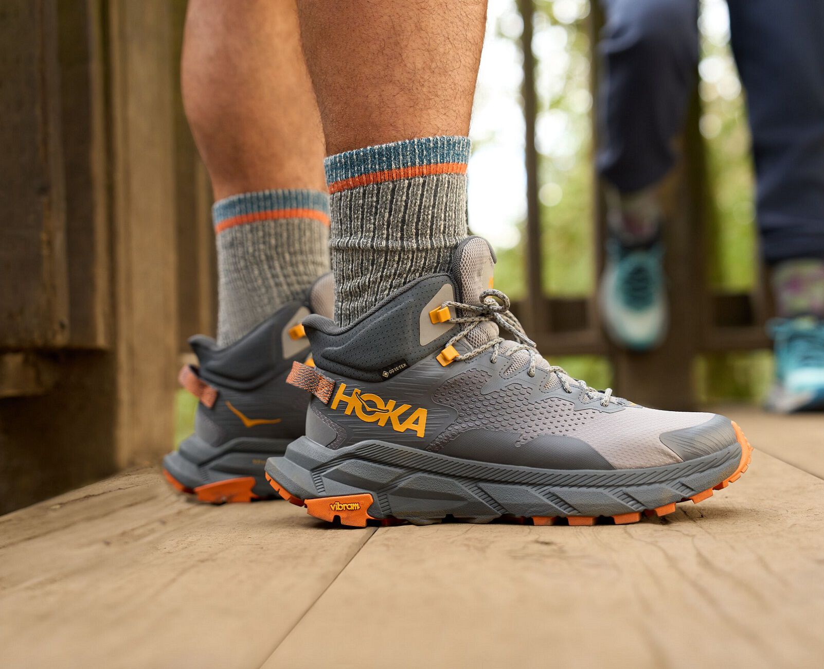 未使用　HOKA ONEONE ホカオネオネ M TRAIL CODE GTX