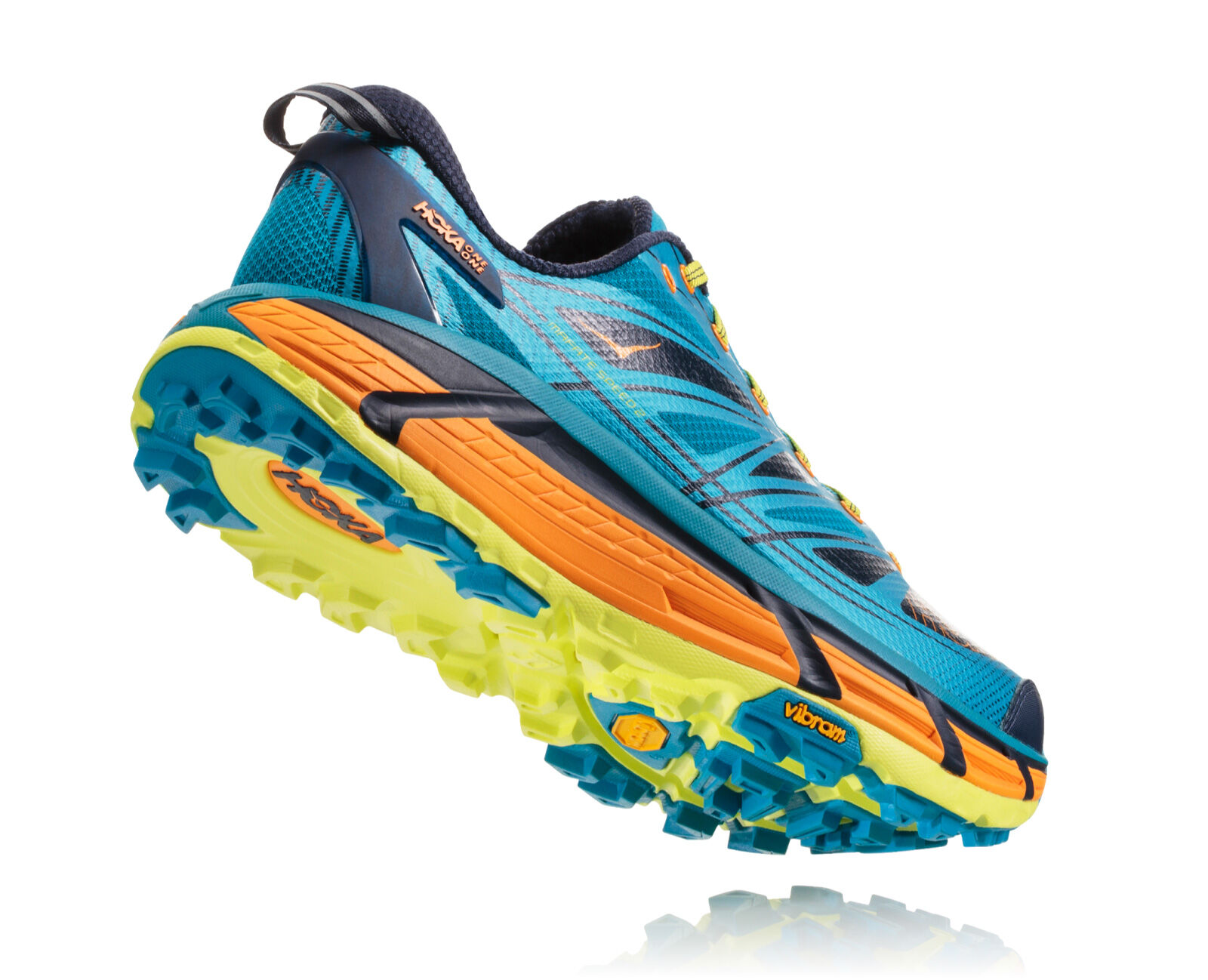 Hoka One One Mafate Speed 2 Chaussures De Randonnée Homme Petit Prix - Doré  Clair / Rose