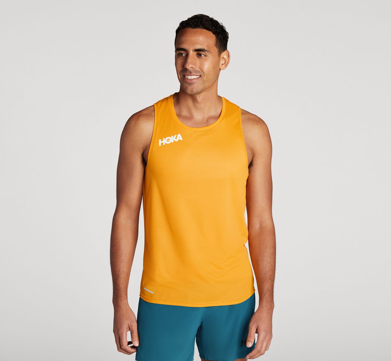 Hoka running shirt clearance