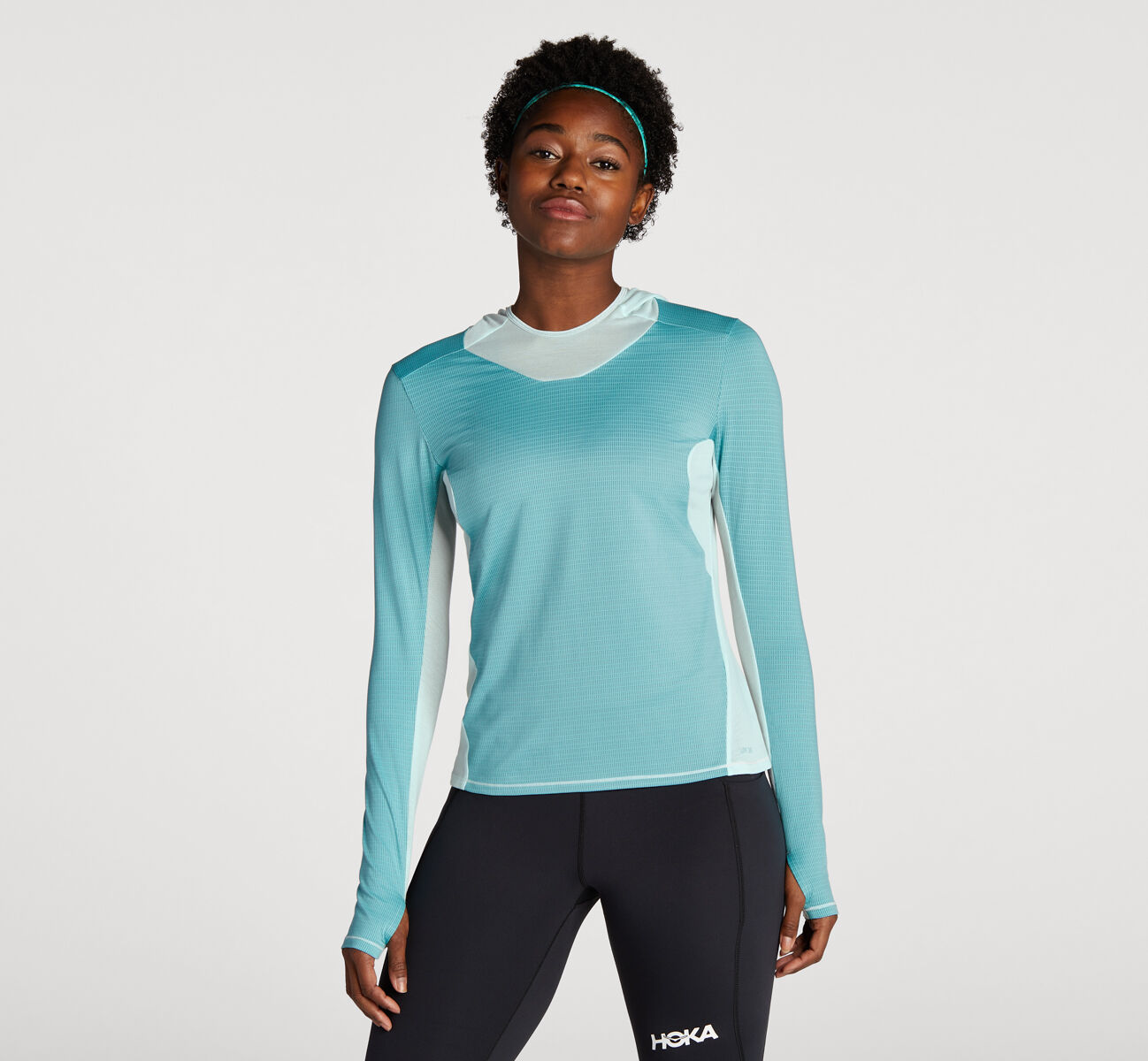 Details about   Hoka One One Running Gear Red Logo NWOT Jersey Women's Top Shirt XS V Neck 