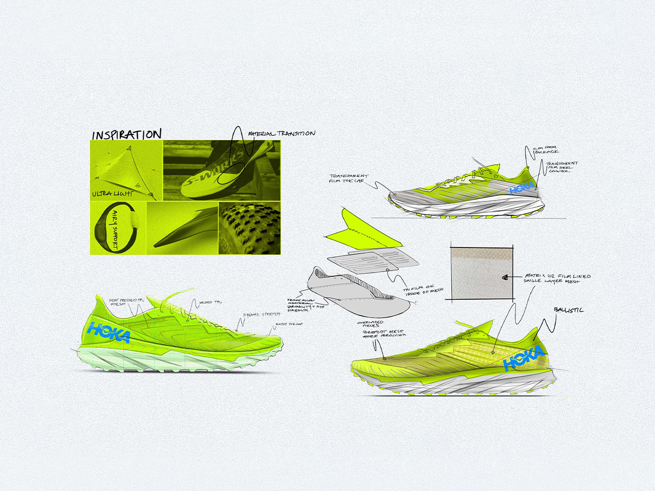 Zinal design sketch design and notes