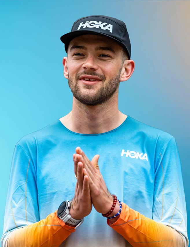 L’athlète HOKA Sam Laidlow