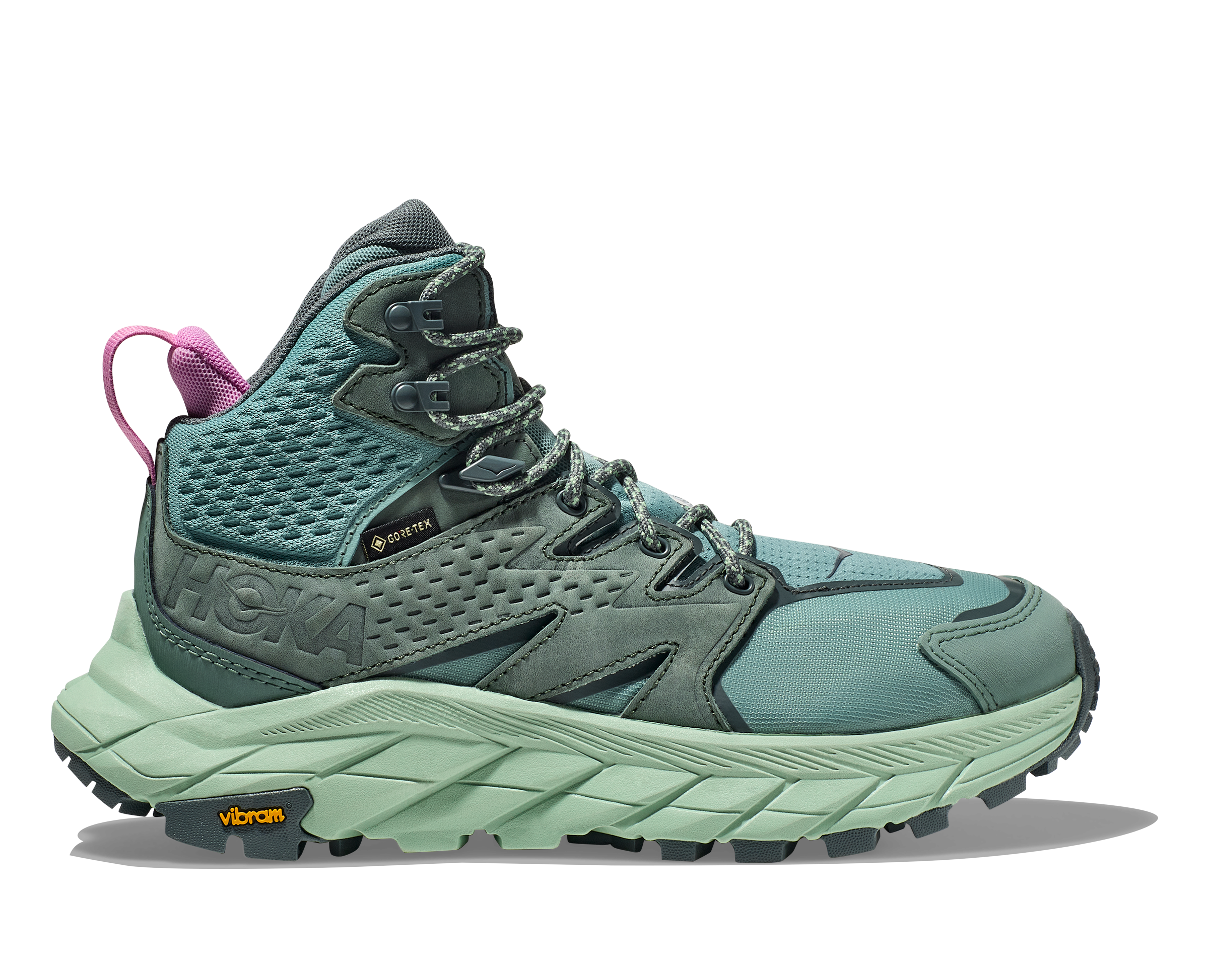 HOKA Women's Anacapa Mid GORE-TEX Hiking Shoes in Tmgr - 1119372-TMGR