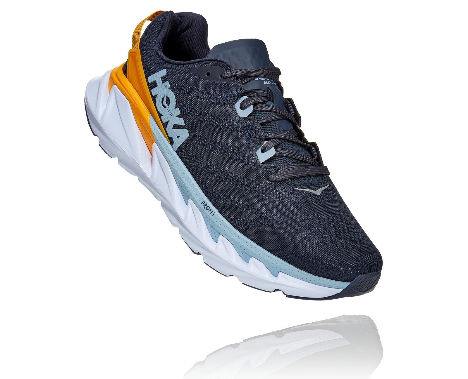 Hoka One One Elevon Athletic Shoe Hoka One One Elevon White Men's