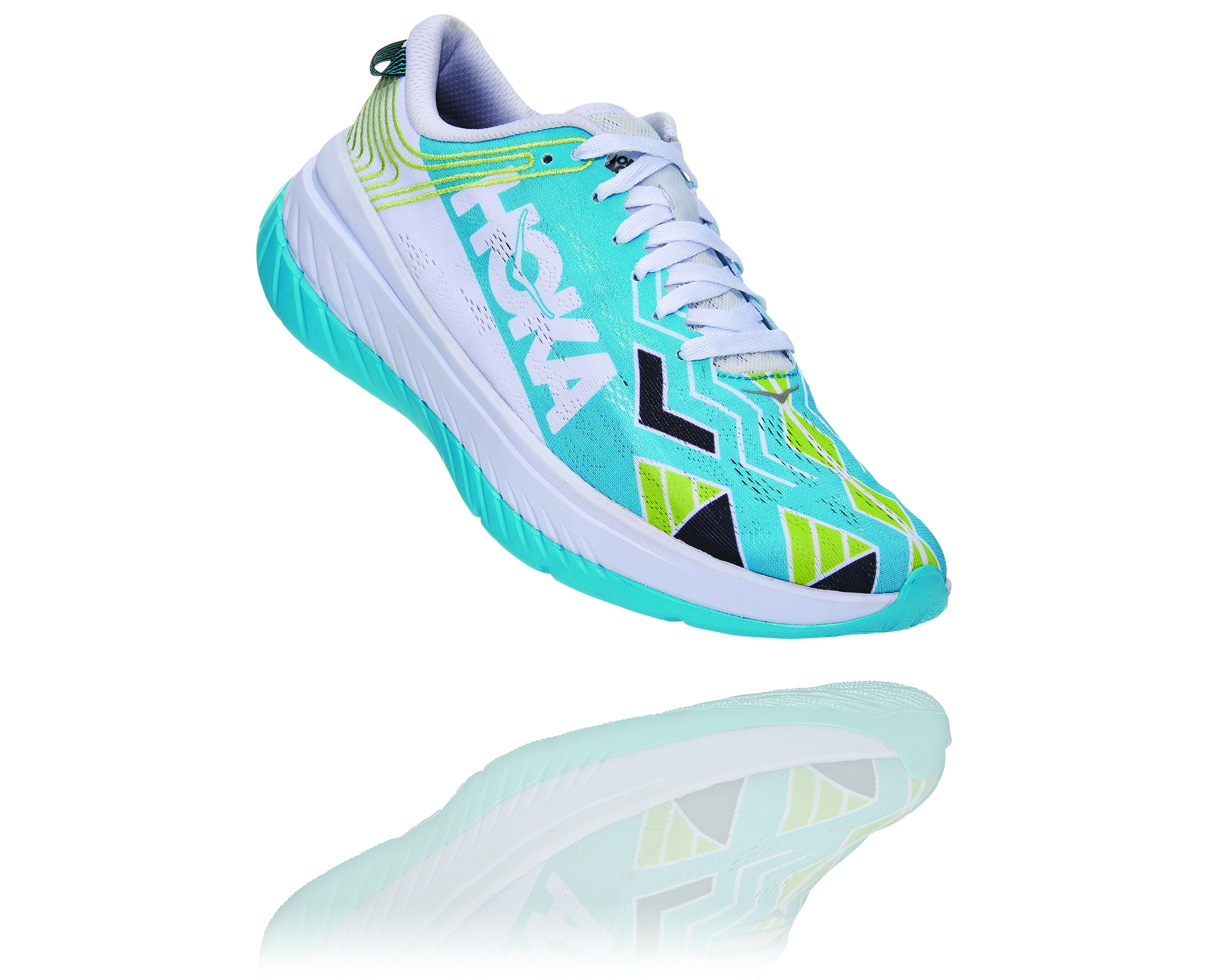 HOKA Ironman Kona Carbon X Running Shoes in Sbwht - 1120993-SBWHT