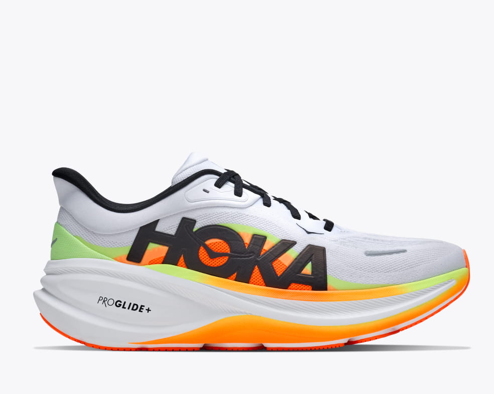 a HOKA Clifton PRO shoe