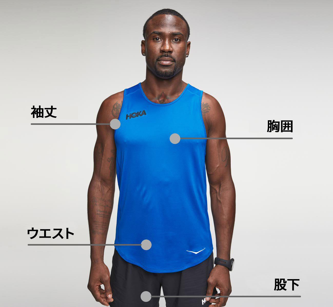 HOKA公式 サイズガイド | ホカオネオネ公式サイト