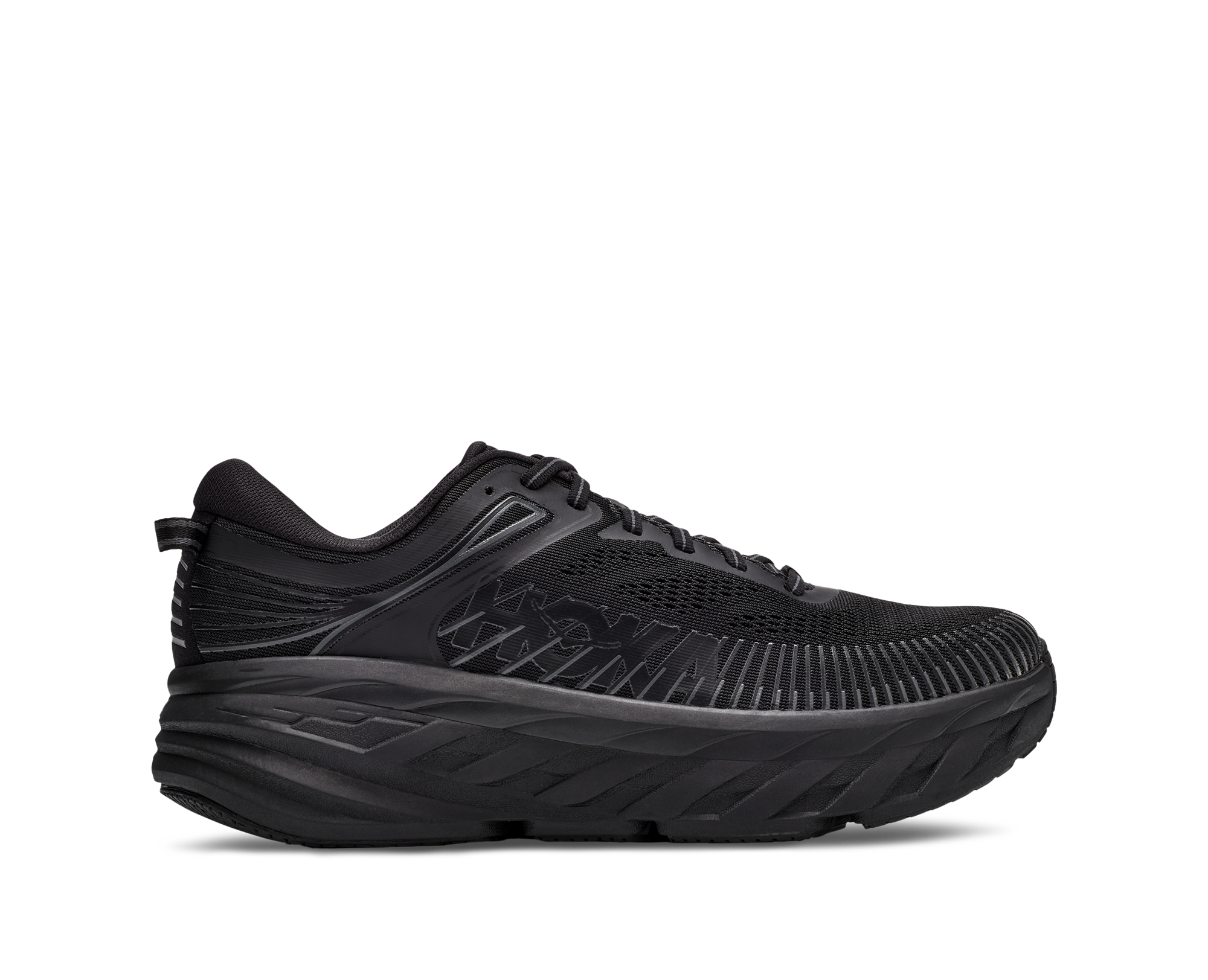 hoka bondi 9 wide black ブラック HOKA Bondi 9 Women's Black/Black – Holabird Sports