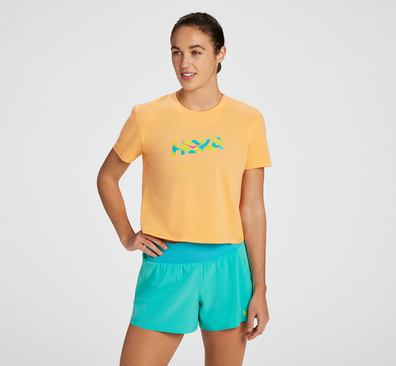 hoka all white womens