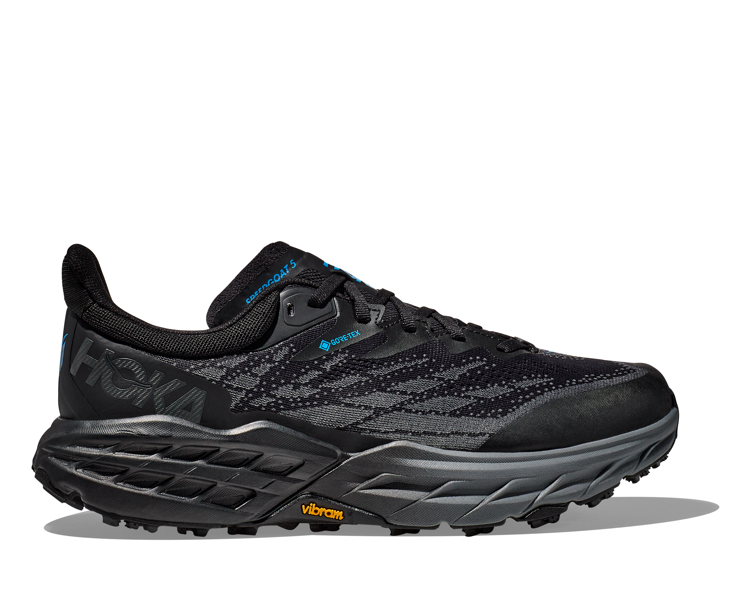 ZAPATILLAS HOKA SPEEDGOAT 5 STONE BLUE / DARK CITRON