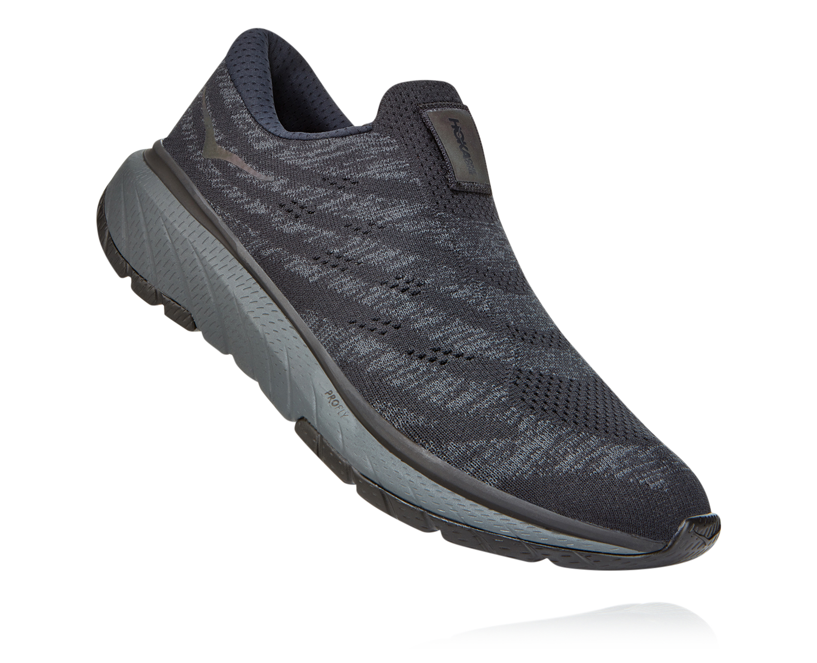 Hoka One CAVU 3 Slip On Athletic Tennis Shoe Gym Yoga Sneaker Lunar Gray Men 13 Hoka One One Cavu 3 Slip - Mens Lunar Rock/Charcoal Gray main image 2