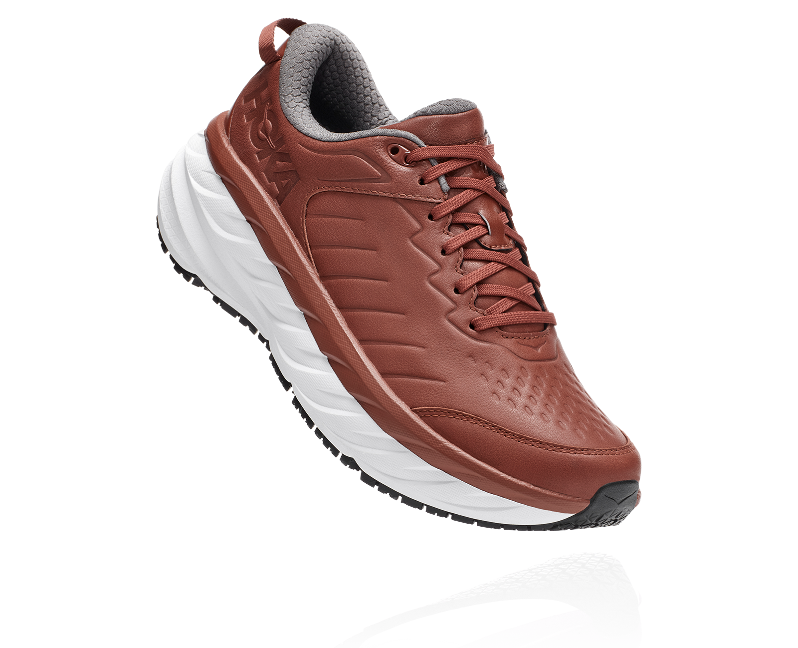 Men's Bondi SR Cushioned Leather Slip Resistant Shoe HOKA®