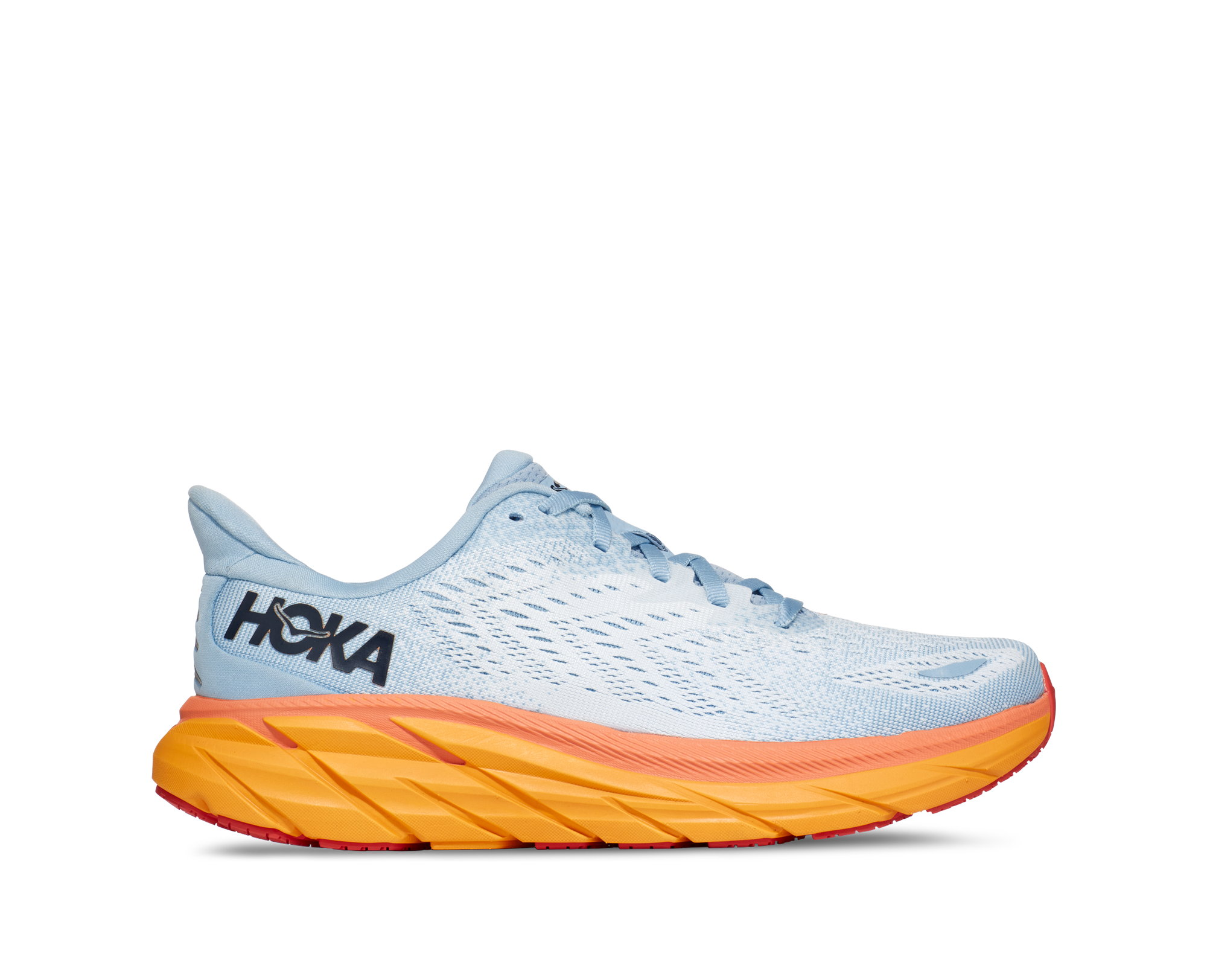 Amazon.com | HOKA Men's Running Shoes, Black White, 8 | Road