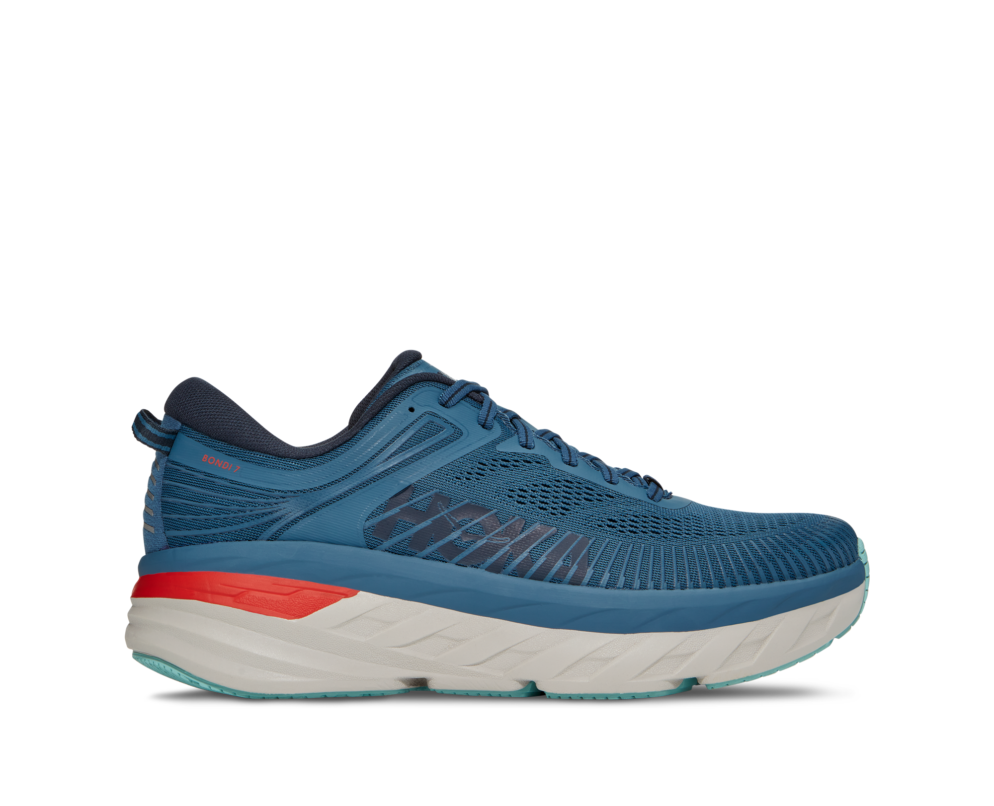 Men's Bondi 7 Max Cushioned Road Running Shoe | HOKA®