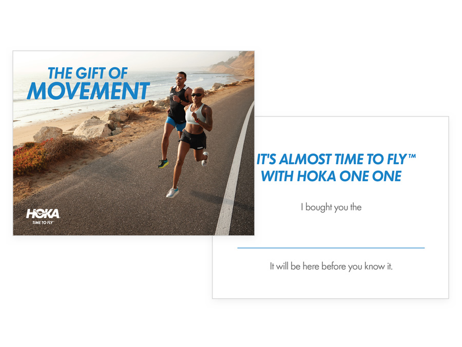 Print a Card HOKA® Australia