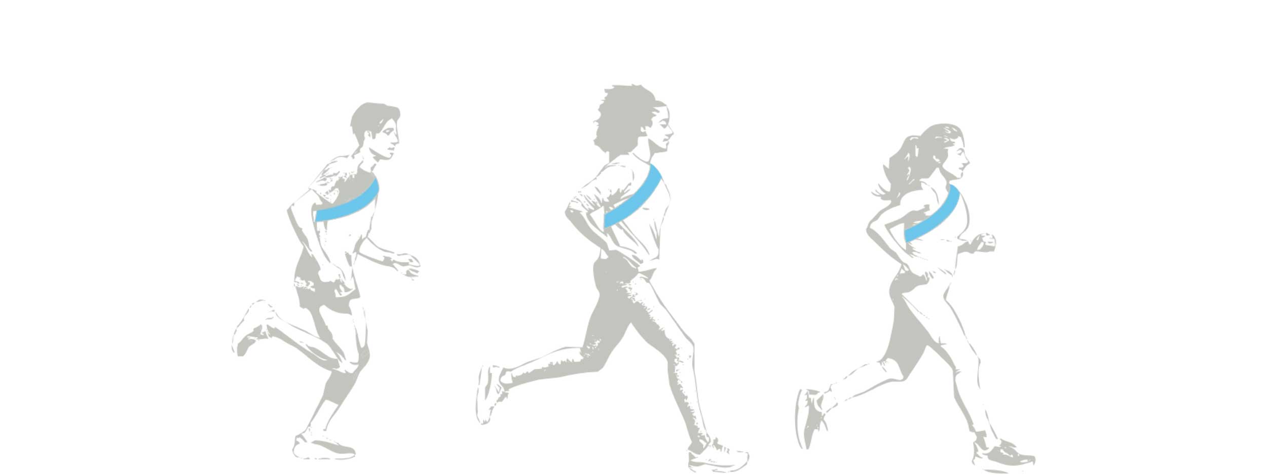Art of Ekiden runners.