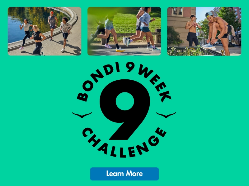 HOKA Bondi 9 - 9 Week Challenge