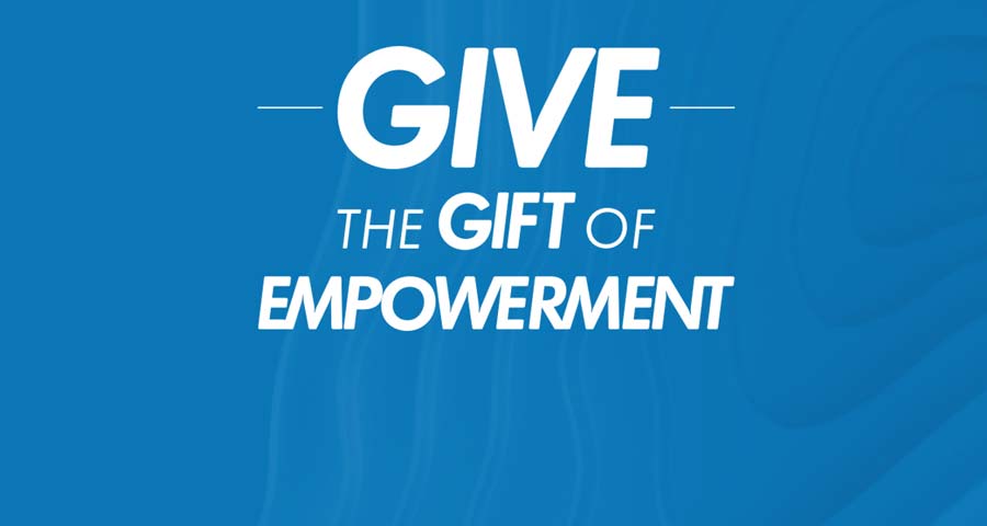 Give the gift of empowerment