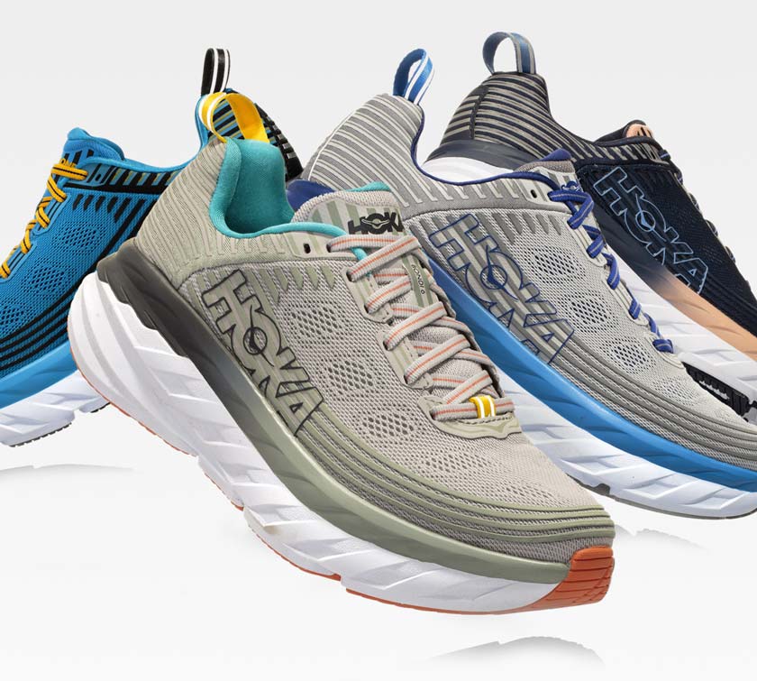 hoka one one bondi 6 grey